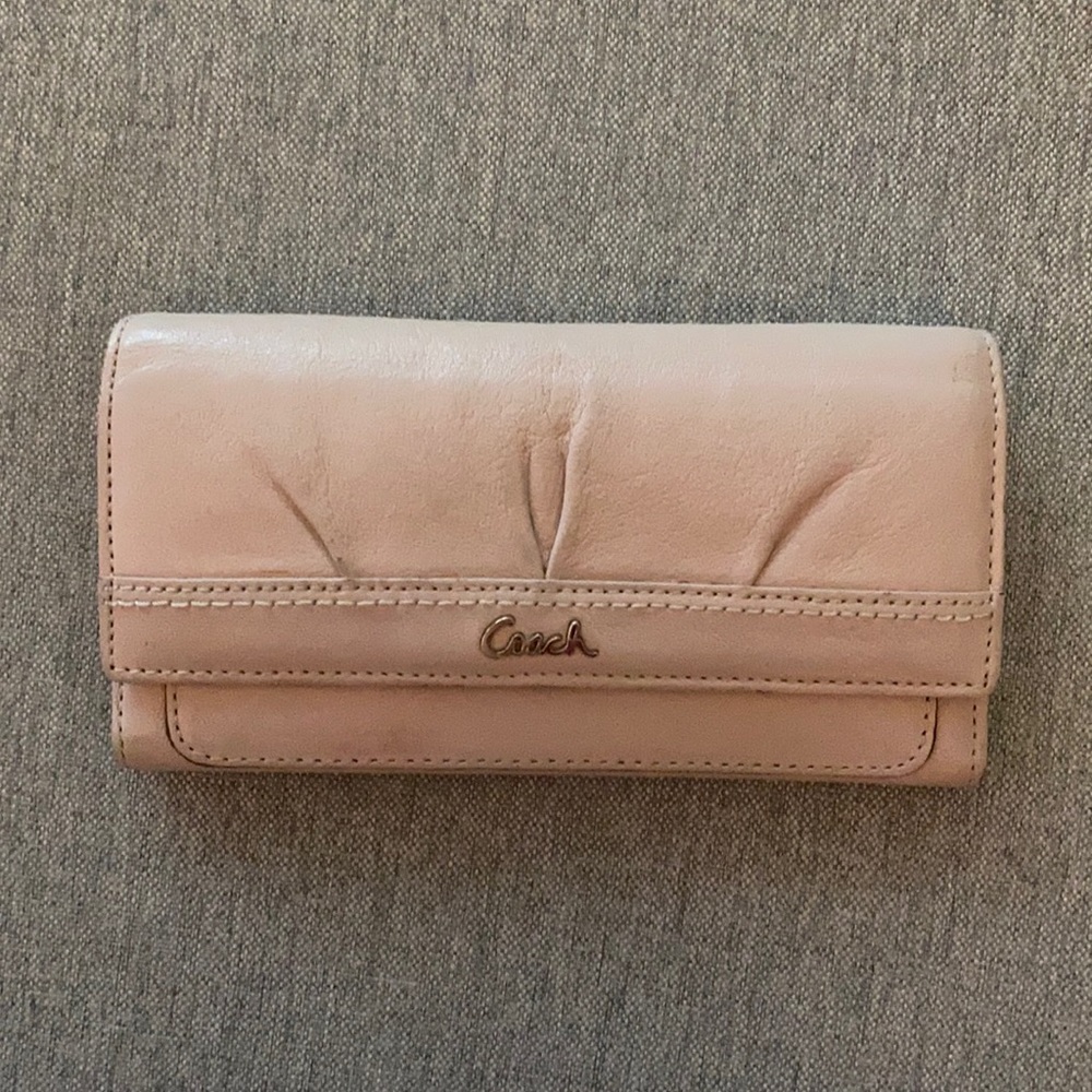 Coach Large Leather Wallet